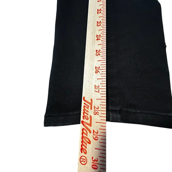 Jessica London 20W Black Jeans Sequins Stretch Ankle Cropped Plus-Size - Picture 7 of 7